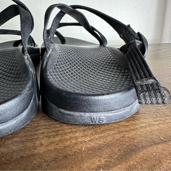 Chaco Z/2 Black Sandals Sz 8 Womens - Picture 4 of 6